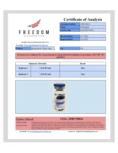 bacteriostatic water