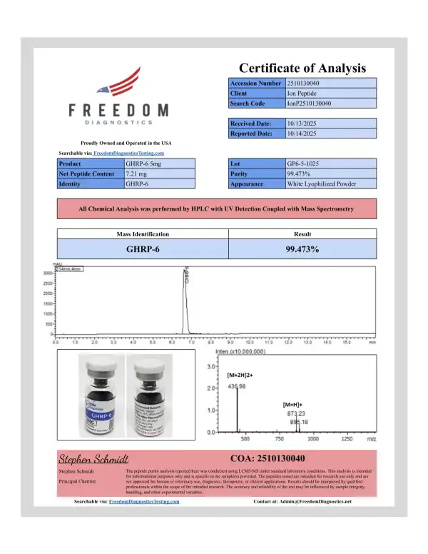 ghrp 6 – 5mg